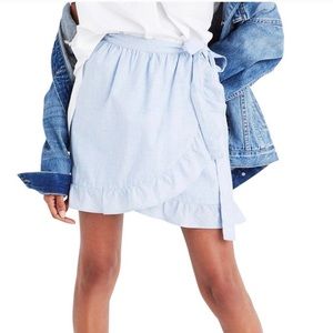 Madewell meadow wrap skirt